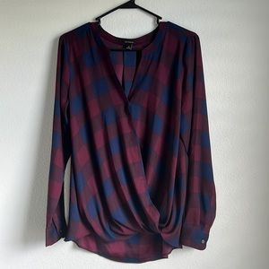 Checkered blouse